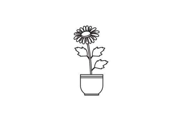 Beauty Floral Icon Line Style: A Versatile Design Solution