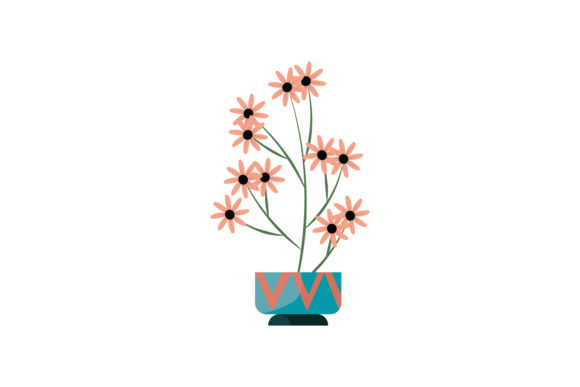 Boho Color Floral Plant Illustration-18: A Versatile and Stylish Design Choice