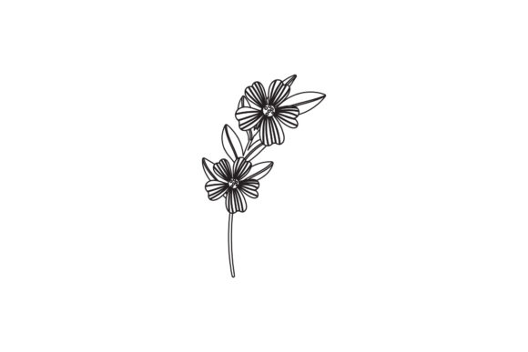 Explore the Elegance of Floral Design Flowers Line Style