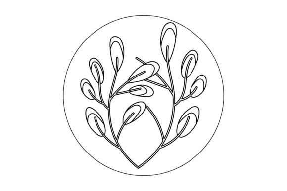 Explore the Versatility of Vector Floral Line Style