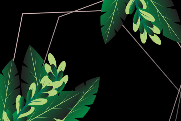 Frame Banner Floral Nature: A Versatile Design for Your Creative Projects